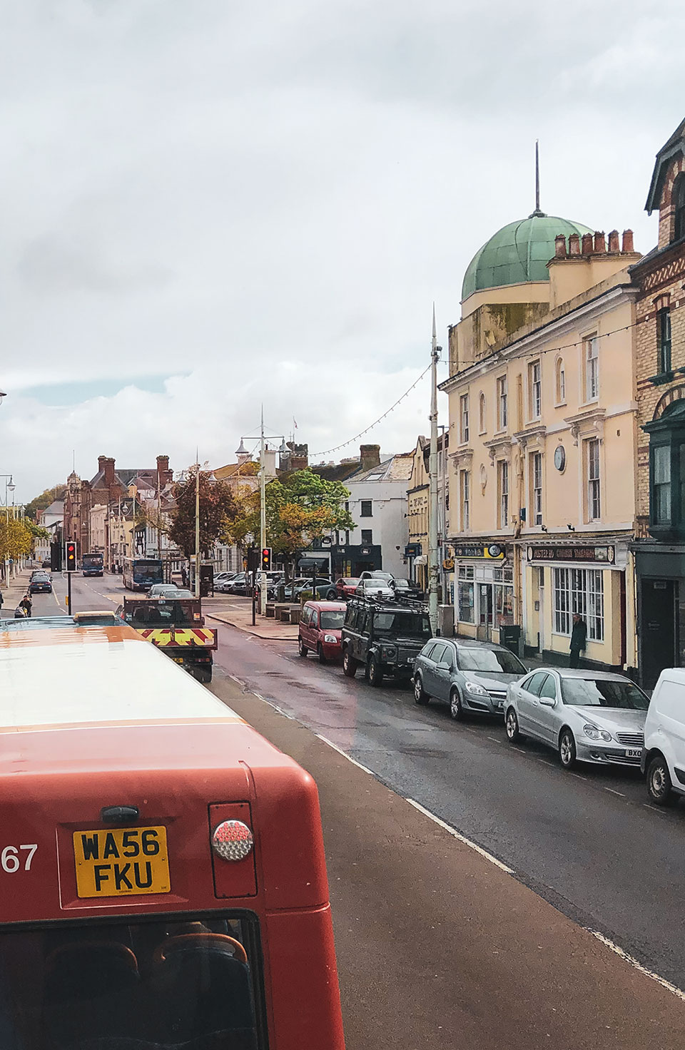 Busfahren in England